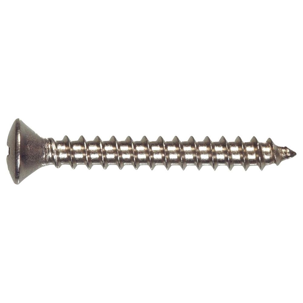 #6 3/4 in. Phillips Oval-Head Sheet Metal Screws (30-Pack)