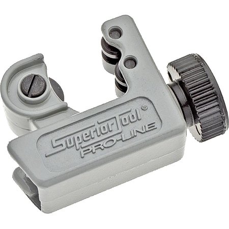 [4005639] Superior Tool 7/8 in. Mini Tube Cutter Black/Gray 1 Pk