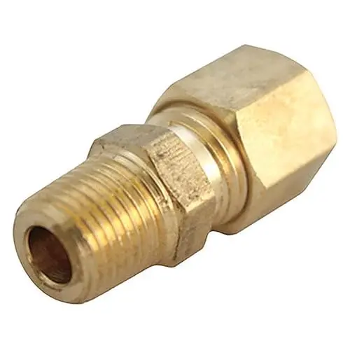 ATC 3/8 in. Compression Bin X 1/8 in. D MPT Brass Connector