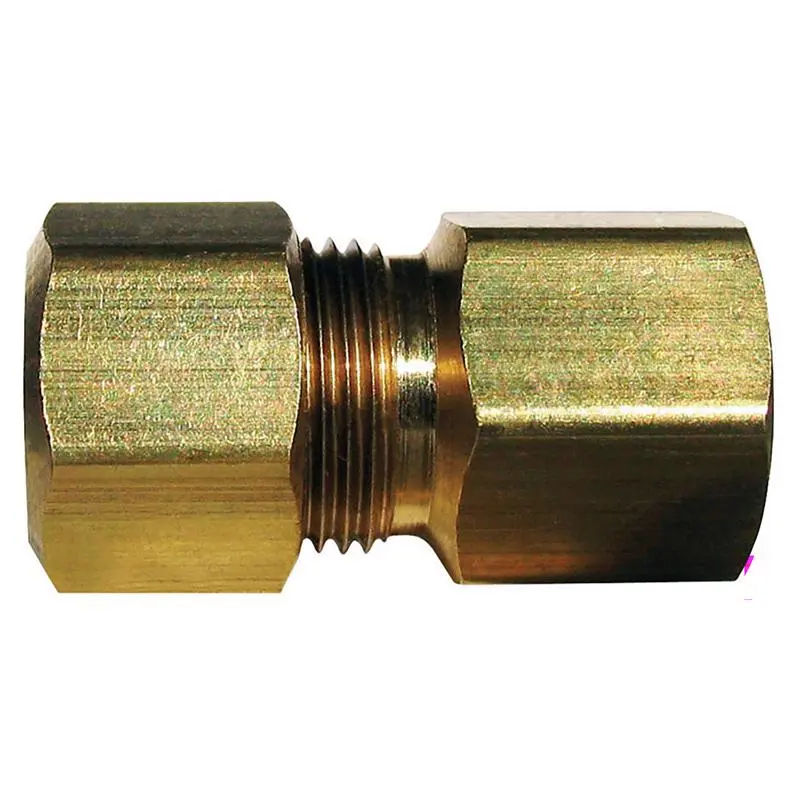 [4016934] 3/8 in. Compression X 1/2 in. D Female Brass Coupling
