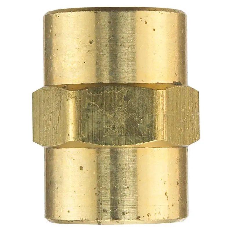 [4017339] 1/2 in. FPT X 1/2 in. D FPT Brass Coupling