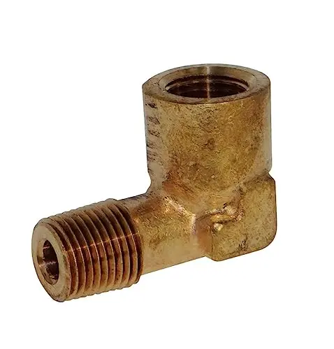 ATC 1/2 in. FPT X 1/2 in. D MPT Brass 90 Degree Street Elbow