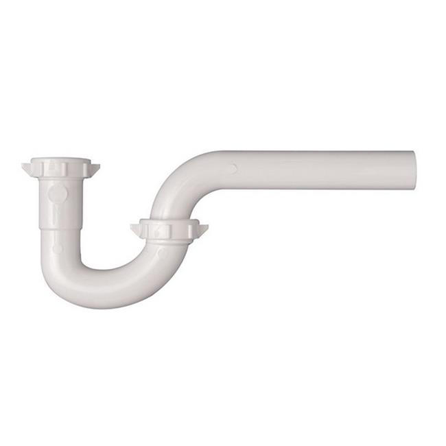 Keeney 1-1/2 in. Slip Mount X 1-1/2 in. D Slip Plastic J-Bend 1 Pk