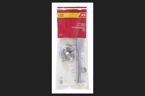 Ace 1-1/4 in. D Brass S-Trap