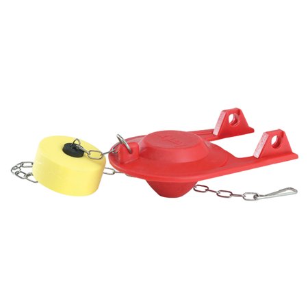 [4184503] Korky Toilet Flapper Red for Universal