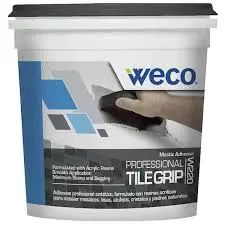 WECO W-TILEGRIP MASTIC QT.