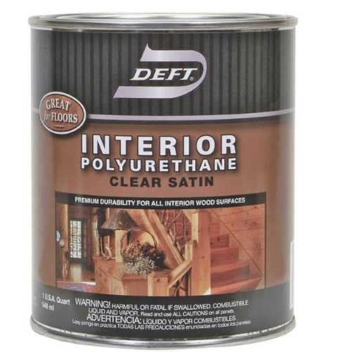 DEFT® Oil-Based Interior Polyurethane - Satin Finish