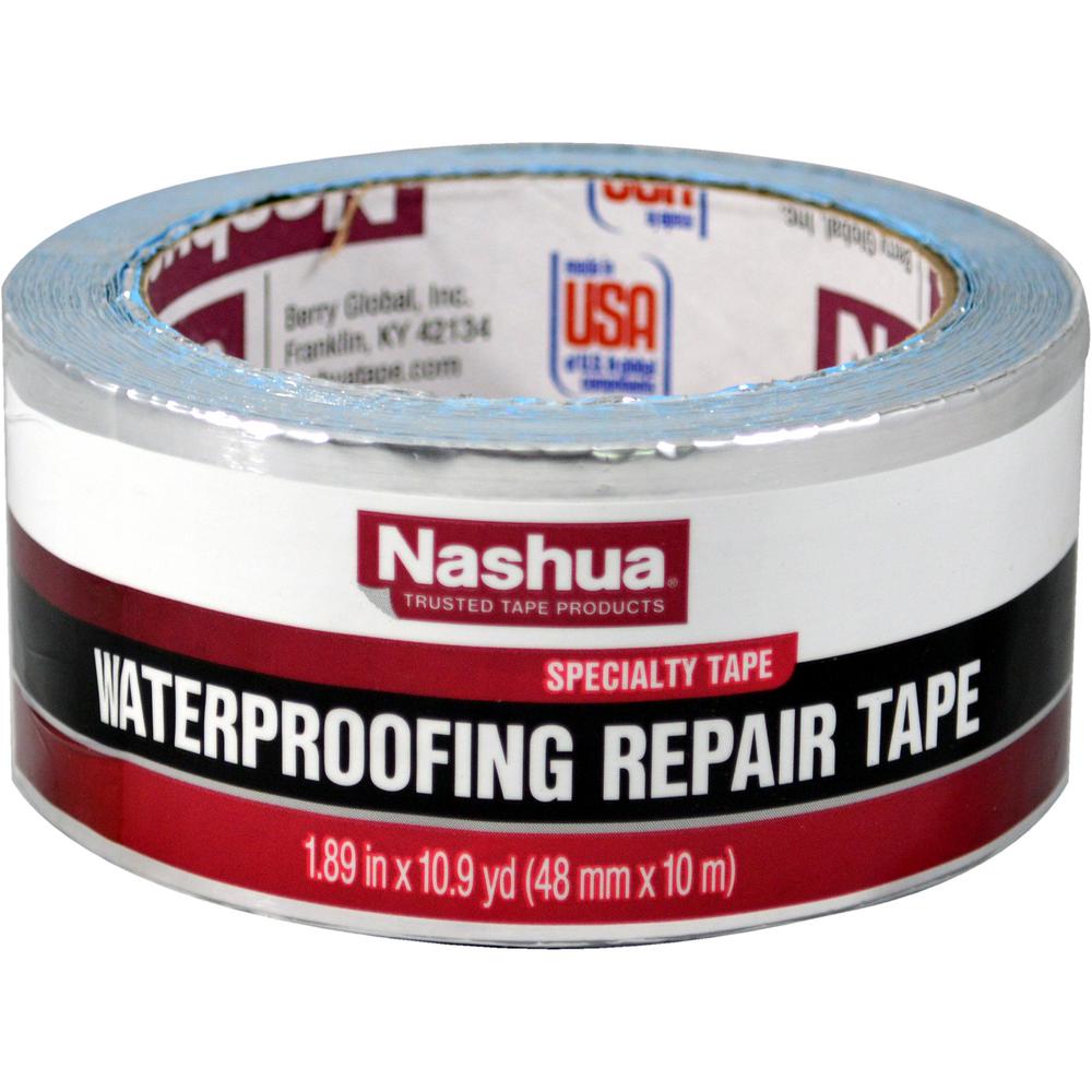 Nashua Foil Tape,1 7/8 in X 10 7/8 Yd,Aluminum 1542731 - All