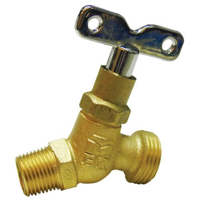 Hose Bibb,No Kink, Loose Key,1/2 MPT