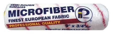 9" Paint Roller Cover, 3/4" Nap, Microfiber
