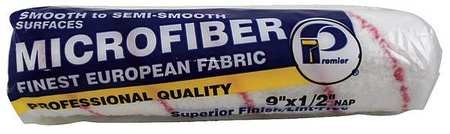 9" Paint Roller Cover, 1/2" Nap, Microfiber