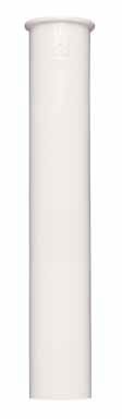 TAILPIECE 1-1/2X12WHITE