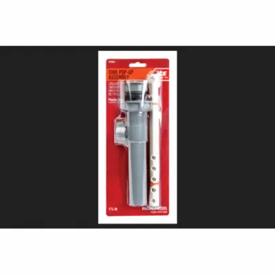 Ace 1-1/4 in. Brushed Nickel Plastic Pop up Assembly