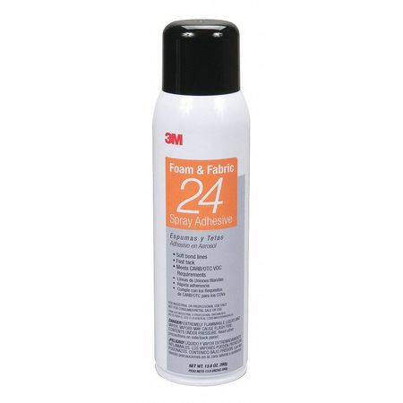 3M Spray Adhesive,16 Fl Oz,Aerosol Can 24 - All