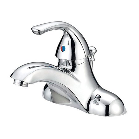 Oakbrook Collection Chrome Coastal Single-Handle Bathroom Sink Faucet 4 in