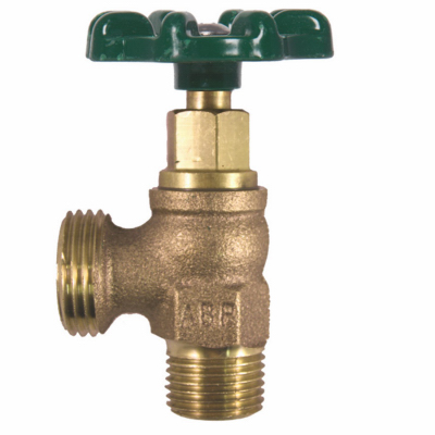 Arrowhead 1/2 in. MIP X 3/4 in. Hose Brass Boiler Drain