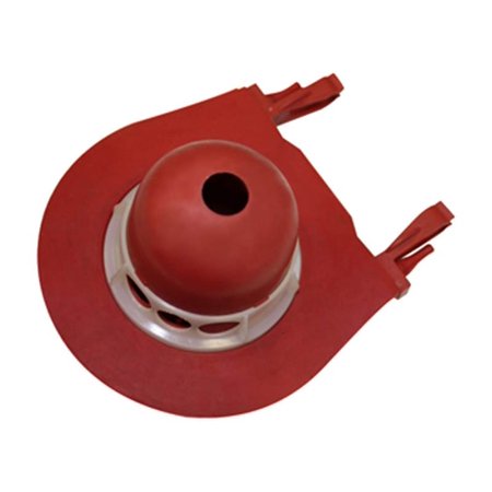 Korky Toilet Flapper Red for Universal