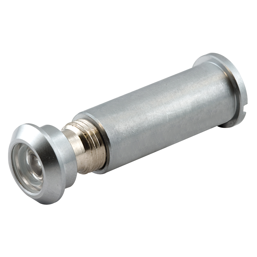 DOOR VIEWER SATIN CHR BRASS