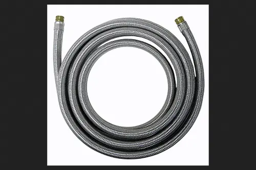Ace 1/4 in. Compression in. X 1/4 in. D Compression 60 in. Braided Stainless Steel Ice Maker Supply