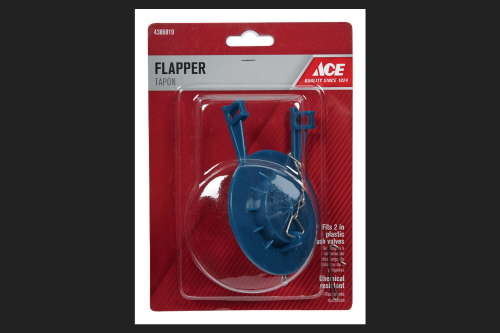 Ace Toilet Flapper Blue Rubber for Universal