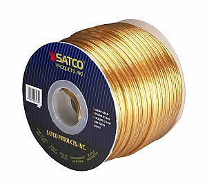 Satco 16/2 SPT-2 105 Degree C 250 Ft per Spool Clear Gold