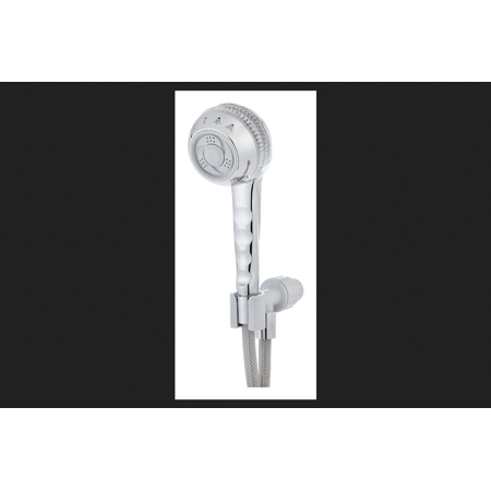 Waterpik PowerSpray Plus Chrome 4 Settings Handheld Showerhead 1.8 Gpm