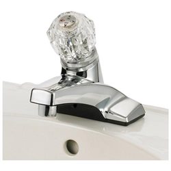 Home Plus Chrome Traditional Centerset Bathroom Sink Faucet 4 in