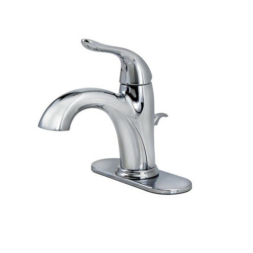 Oakbrook Collection Chrome Pacifica Single-Handle Bathroom Sink Faucet 4 in