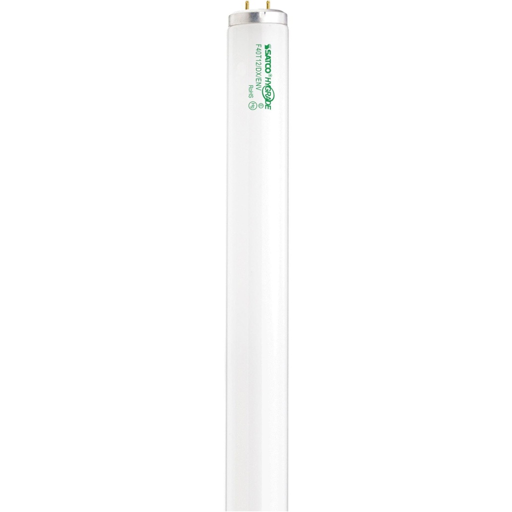 Satco Lighting S6638 Single 40 Watt 48" Wide T12 Bi Pin Fluorescent Bulb - 3900 Lumens and 4200K Gloss White Bulbs Bulbs Fluorescent