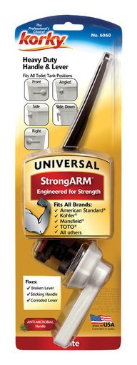 Korky StrongARM Wave White Flush Handle