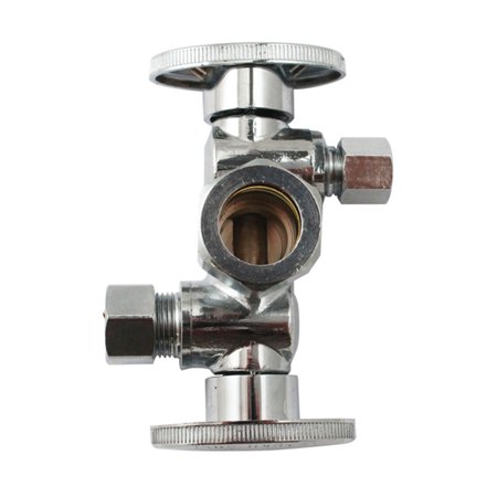 SHUT-OFF VLV DUAL 3/8"