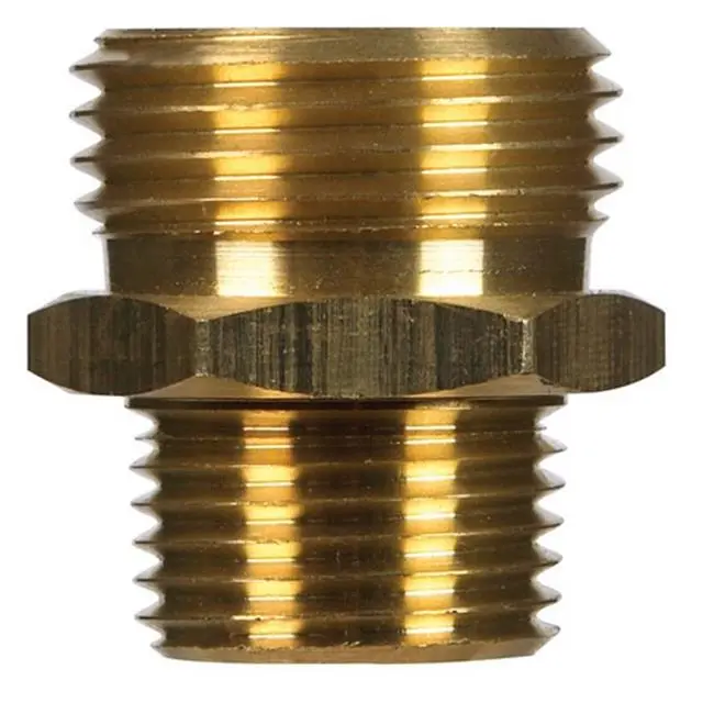 Company Brass 3/4 in. D X 1/2 in. D Hose Adapter