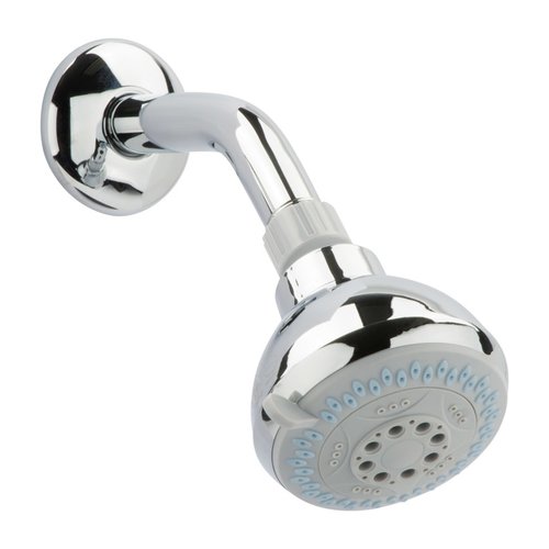Oakbrook Collection Chrome PVC 3 Settings Wallmount Showerhead 1.8 Gpm