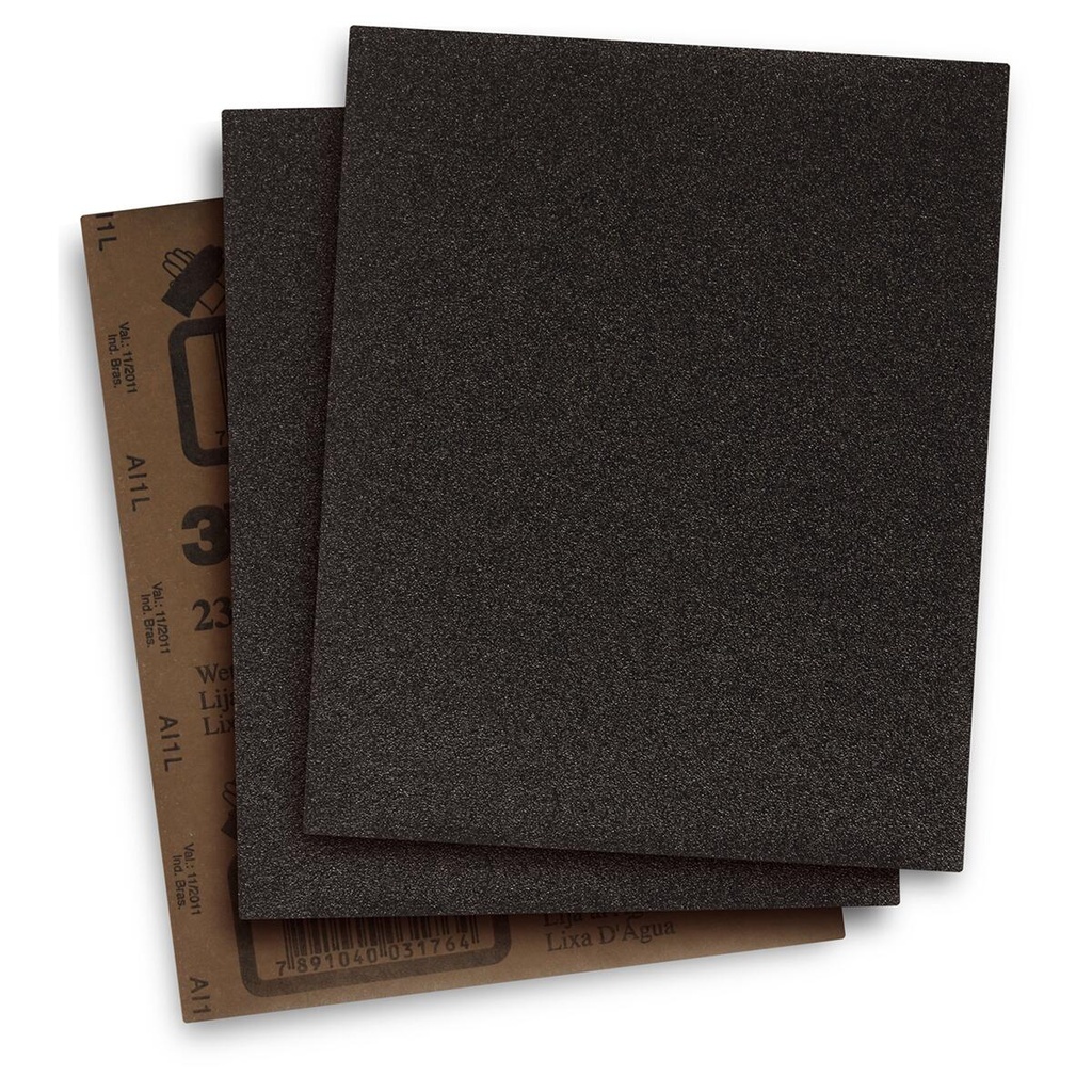 [475012215] Lixa D’Água 331Q Grão 320 230Mmx280Mm 3M