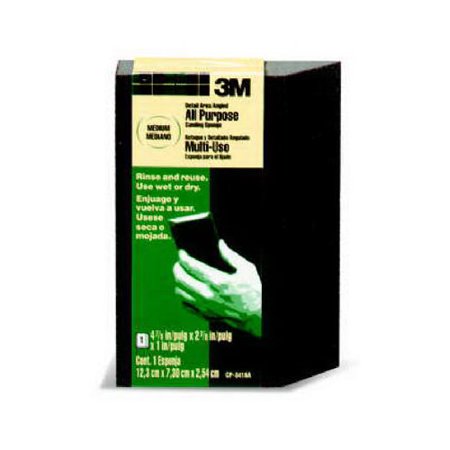 2 7/8 in. X 4 7/8 in. X 1 in. Fine Angled Drywall Sanding Sponge