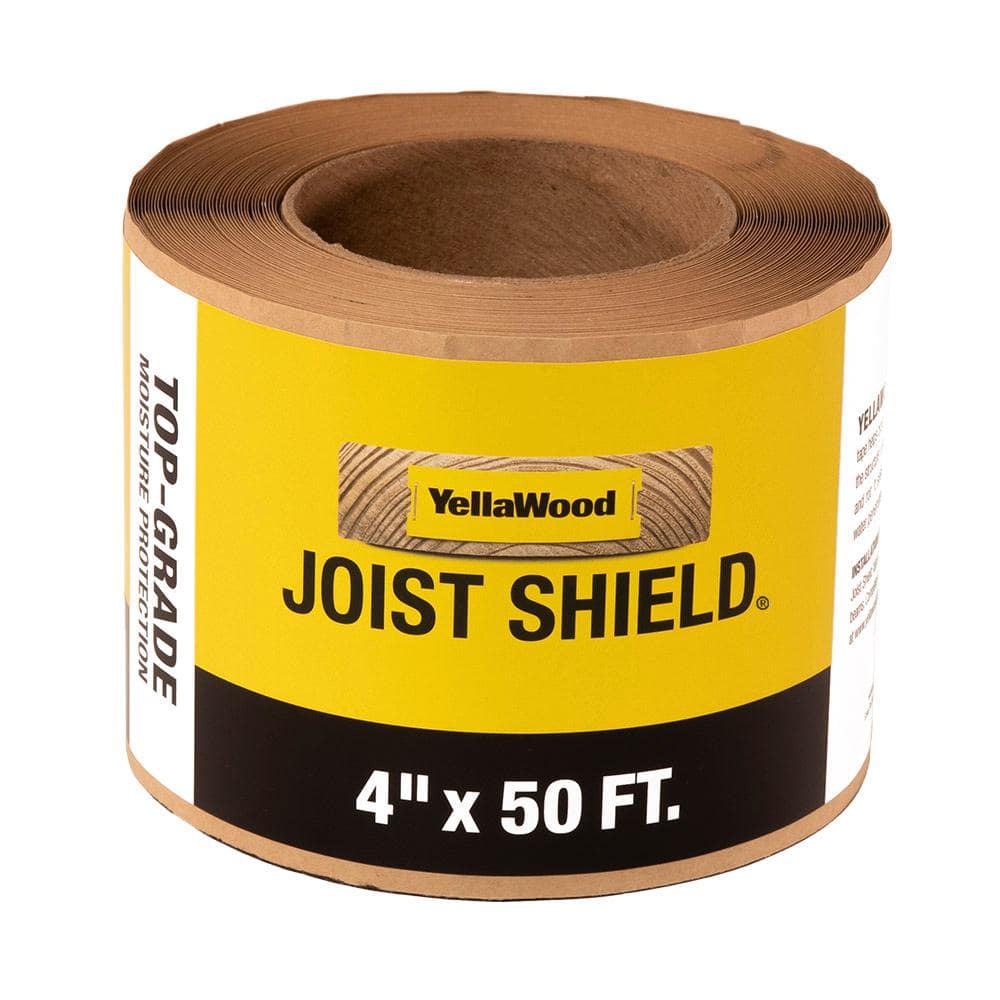Joist Shield 4 in. X 50 Ft Self-adhesive Butyl Tape