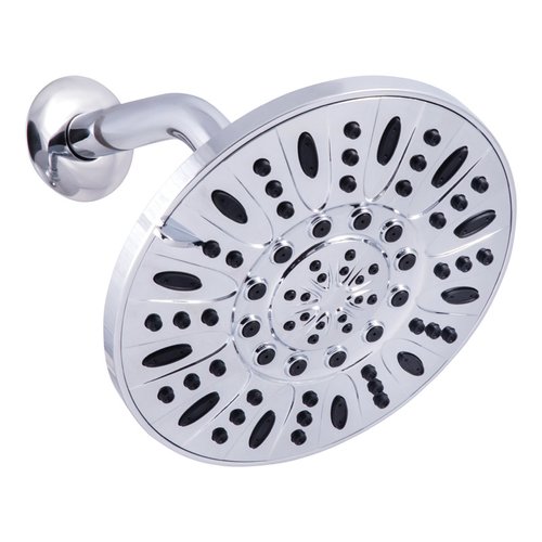 Oakbrook Collection Chrome PVC 3 Settings Wallmount Showerhead 1.8 Gpm