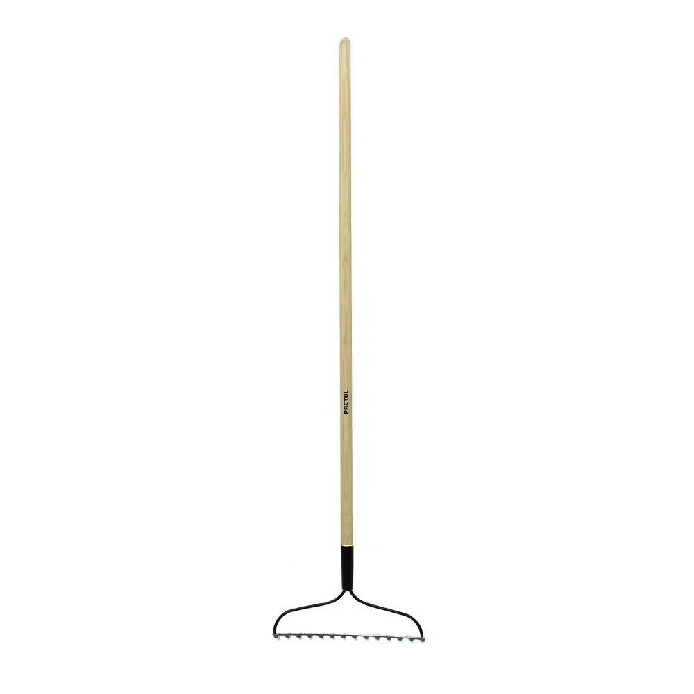 Rastrillo Para Jardinero 14 Dientes Negro Pretul