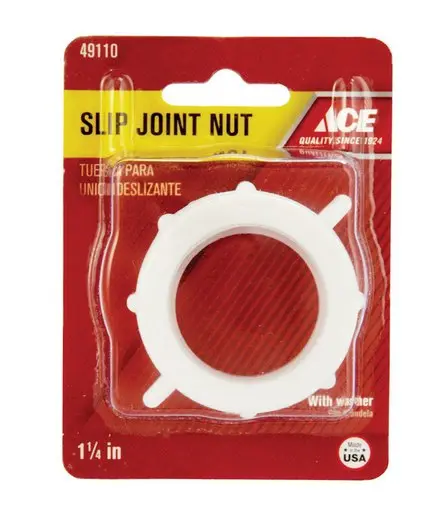 Ace 1-1/4 in. D Plastic Nut
