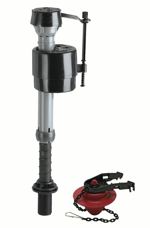 [49345] Fluidmaster Toilet Repair Kit with Flapper for Universal