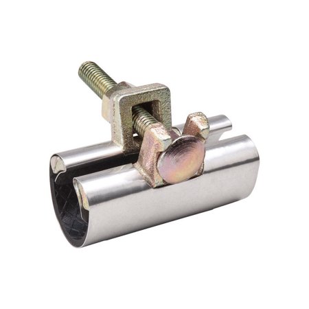 B & K Galvanized 430 Stainless Steel Pipe Repair Clamp 3/4 Dia. in. 150 PSI 
