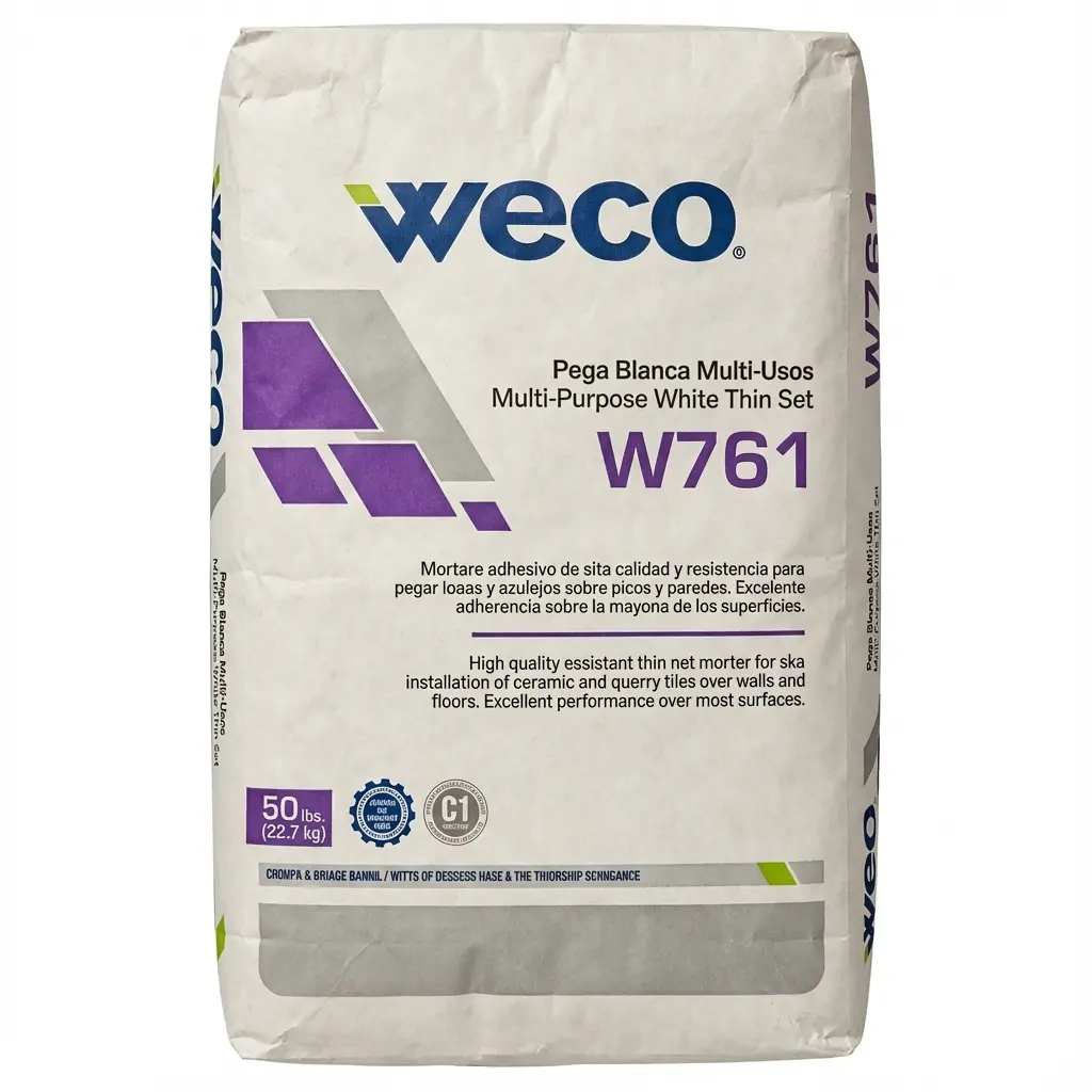 WECO W-761 PISO PARED BLANCA 10#