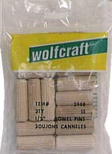 [5013081] Wolfcraft 2918405 Fluted Wood Dowel Pin  1/2