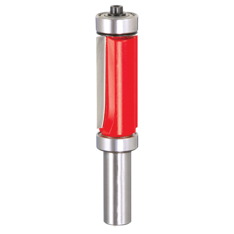 Freud 3/4 in. (Dia.) Top & Bottom Bearing Flush Trim Bit with 1/2 in. Shank - 50-509