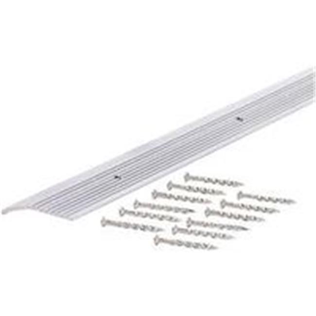 M-D Building Products 0.3 in. H X 1.38 in. W X 36 in. L Prefinished Silver Aluminum Carpet Trim