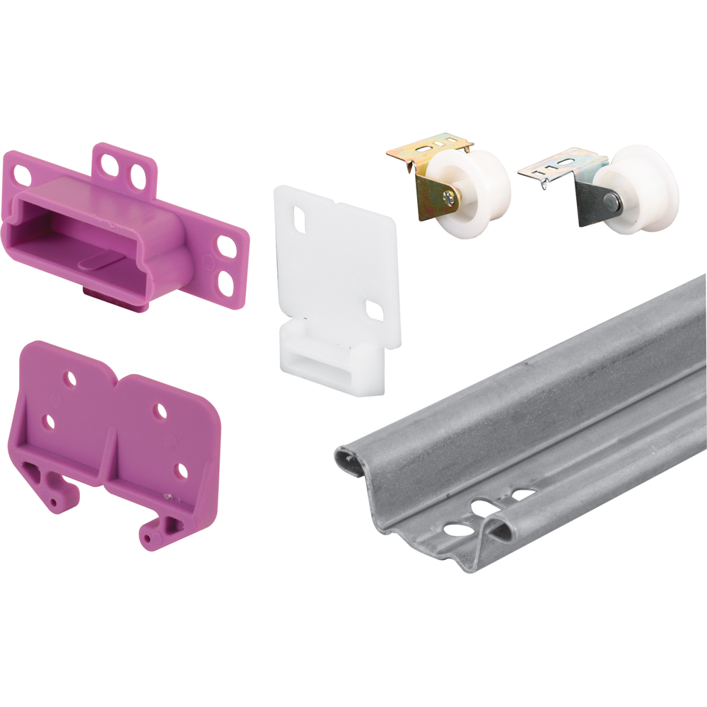 Prime-Line 22 in. L Plastic Center Guide Drawer Guide Roller Assembly 1 Pk