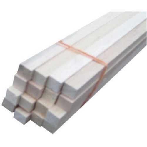 [5202288] Alexandria Moulding Square Hardwood Dowel 5/8 in. D X 36 in. L 1 Pk Gray