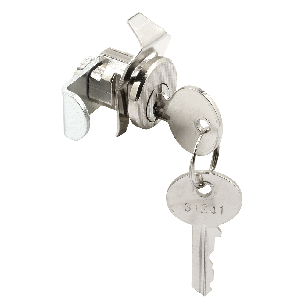Prime-Line Nickel Steel Counter Clockwise Mailbox Lock