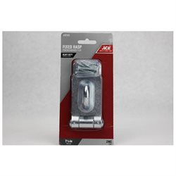 [5287313] Ace Zinc 7-1/4 in. L Fixed Staple Safety Hasp 1 Pk