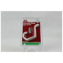 Decorative Garment Coat and Hat Hooks Ace Coat Hooks 5293097 White 082901139348